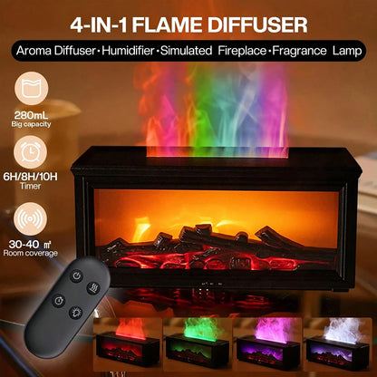 Trucker Auro 4-in-1 LED Humidifier & Diffuser™